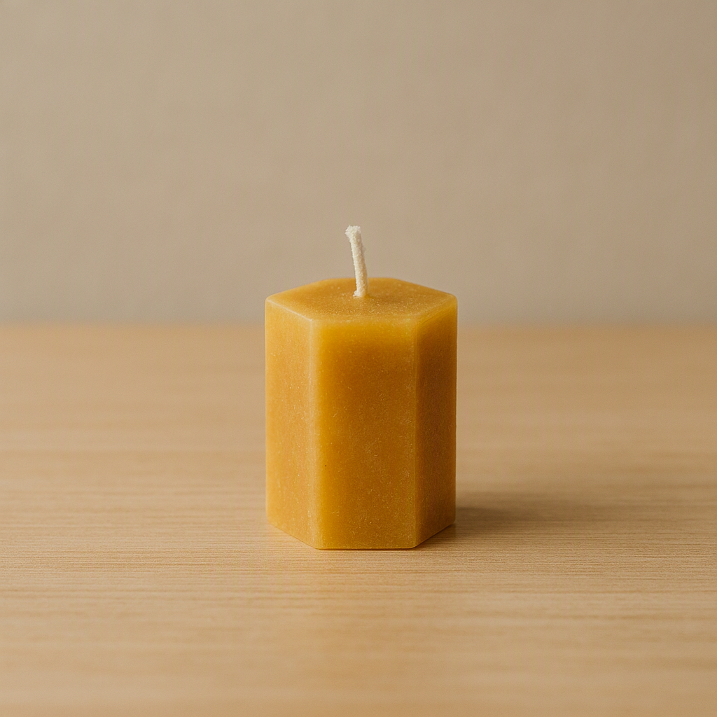 Hexagon Pillar Candle - Small